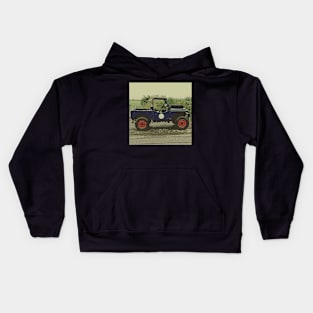 1955 Land Rover - Mavis Kids Hoodie